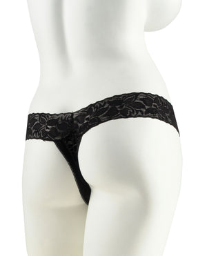 Fetish Fantasy Series Fetish Fantasy Series Hanky Spank Me Vibrating Panties - Black - Image 5