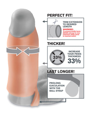 Fantasy X-tensions Fantasy X-tensions Real Feel Enhancer XL - Flesh