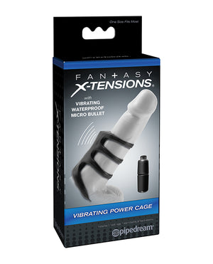 Fantasy X-tensions Fantasy X-tensions Vibrating Power Cage - Black - Image 4