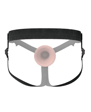 Fantasy X-Tensions Elite 9" Silicone Hallow Strap-On Dual Density - Light