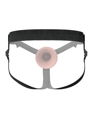 Fantasy X-tensions Fantasy X-Tensions Elite 5" Silicone Hallow Strap-On Dual Density - Light - Image 5