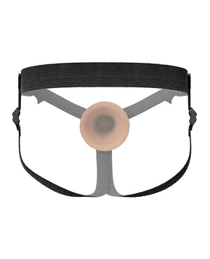 Fantasy X-tensions Fantasy X-Tensions Elite 5" Silicone Hallow Strap-On Dual Density - Brown - Image 5