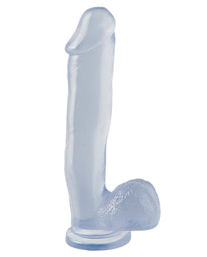 Basix Rubber Works Basix Rubber Works 12" Dong w/Suction Cup - Clear