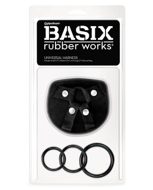 Basix Rubber Works Basix Rubber Works Universal Harness - Black - Image 3