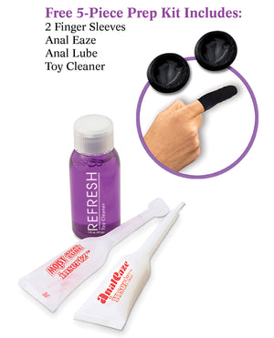 Anal Fantasy Collection Anal Fantasy Collection Vibrating Reach Around - Black - Image 4