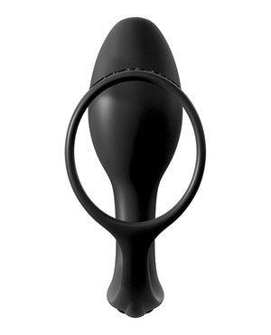 Anal Fantasy Collection Anal Fantasy Ass-Gasm Cockring Beginners Plug - Black - Image 5