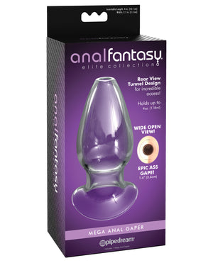 Anal Fantasy Elite Collection Anal Fantasy Elite Collection Mega Anal Glass Gaper - Clear - Image 4