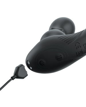 Anal Fantasy Elite Collection Anal Fantasy Elite Ass-Gasm Slide &amp; Glide P-Spot Stimulator - Black - Image 3