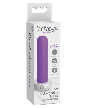 Fantasy For Her Fantasy For Her Rechargeable Bullet - Purple - Image 2