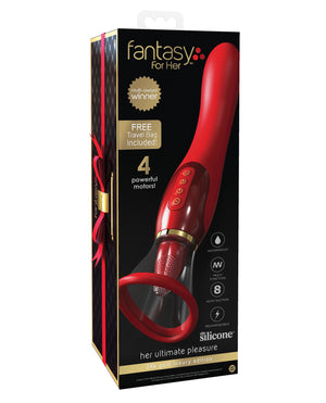Fantasy For Her Fantasy For Her Ultimate Pleasure 24K Gold Seasonal Luxury Edition w/Travel Bag Luxury Box - Red - Image 3
