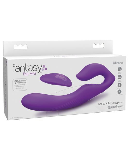 Fantasy For Her Fantasy For Her Ultimate Strapless Strap On - Purple - Image 2
