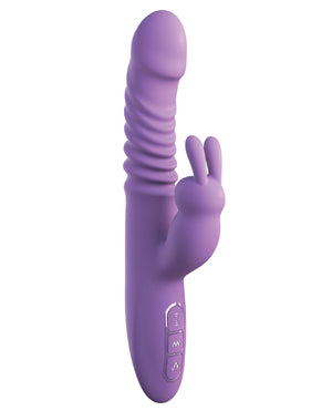 Fantasy For Her Fantasy For Her Ultimate Thrusting Silicone Rabbit - Purple - Image 4