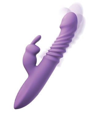 Fantasy For Her Fantasy For Her Ultimate Thrusting Silicone Rabbit - Purple - Image 5