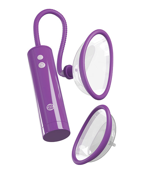 Fantasy For Her Fantasy For Her Rechargeable Pleasure Pump Kit - Purple - Image 2