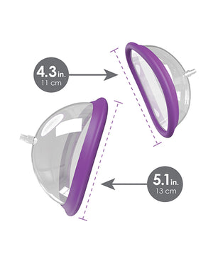 Fantasy For Her Fantasy For Her Rechargeable Pleasure Pump Kit - Purple - Image 4