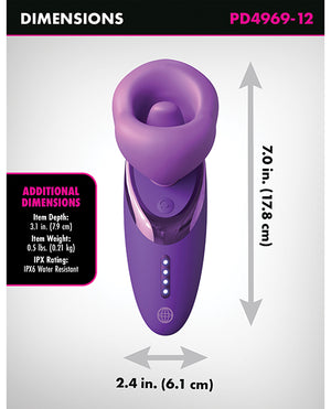 Fantasy For Her Fantasy for Her Pleasure Sucker - Purple - Image 5