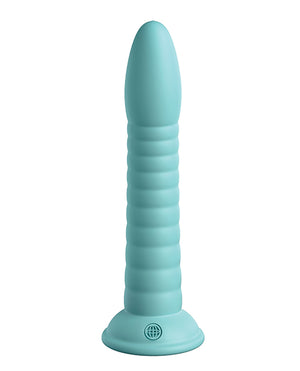 Dillio Dillio Platinum 7" Wild Thing Silicone Dildo - Teal - Image 4