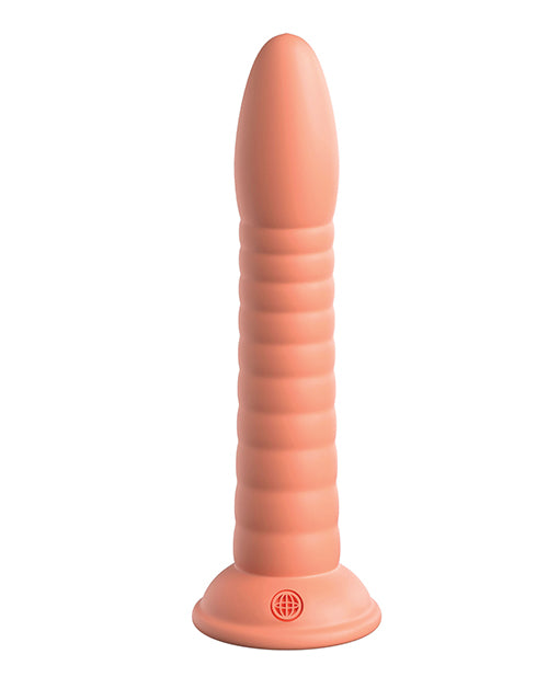 Dillio Dillio Platinum 7" Wild Thing Silicone Dildo - Peach