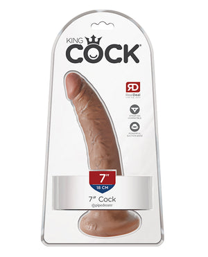 King Cock King Cock 7" Cock - Tan