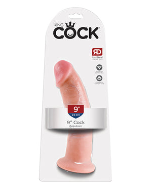 King Cock King Cock 9" Cock - Flesh - Image 4