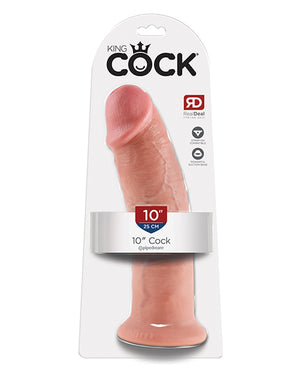 King Cock King Cock 10" Cock - Flesh - Image 5