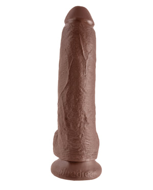 King Cock King Cock 9" Cock w/Balls - Brown