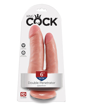 King Cock King Cock Double Penetrator - Flesh