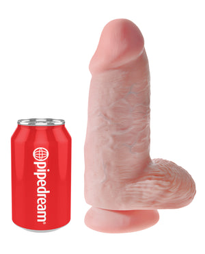 King Cock King Cock 9" Chubby - Flesh - Image 5
