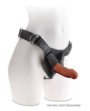 King Cock King Cock Plus 6" Triple Density Cock - Brown - Image 5