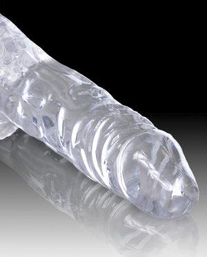 King Cock King Cock Clear 4" Cock w/Balls - Image 4