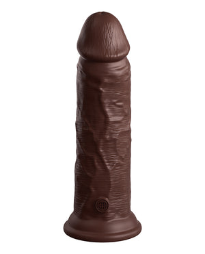 King Cock Elite King Cock Elite 8" Dual Density Silicone Cock - Brown