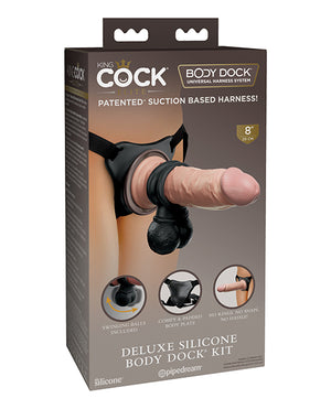 King Cock Elite King Cock Elite Deluxe Silicone Body Dock Kit - Image 2