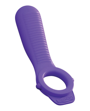 Fantasy C-Ringz Fantasy C-Ringz Ride N' Glide Couples Ring - Purple - Image 3