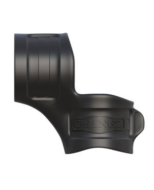 Fantasy C-Ringz Fantasy C-Ringz Mr. Big Cock Ring &amp; Ball Stretcher - Black - Image 3