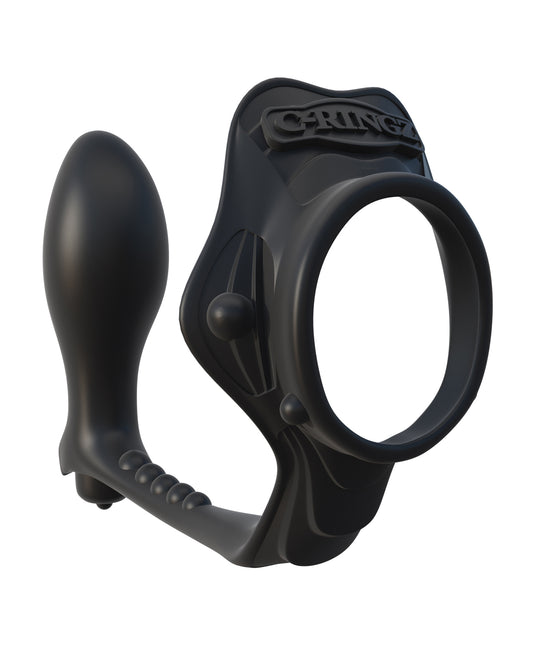 Fantasy C-Ringz Fantasy C-Ringz Rock Hard Ass-Gasm Vibrating Ring - Black