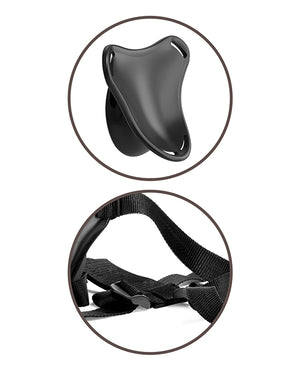 King Cock Elite King Cock Elite Beginner's Body Dock Strap On Harness - Black - Image 5