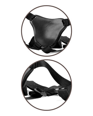 King Cock Elite King Cock Elite Comfy Body Dock Strap On Harness - Black - Image 4