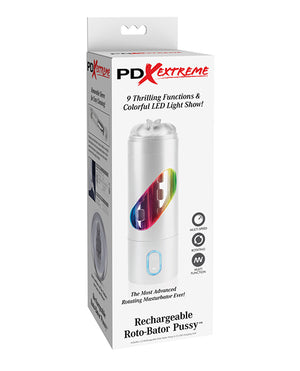 PDX Extreme Pipedream Extreme Toyz Rechargeable Roto-Bator Pussy