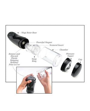 PDX Extreme Pipedream Extreme Toyz Mega Bator Rechargeable Strokers - Pussy - Image 5