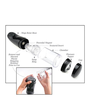 PDX Extreme Pipedream Extreme Toyz Mega Bator Rechargeable Strokers - Mouth - Image 5