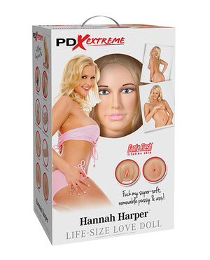 PDX Extreme Pipedream Extreme Dollz Life Size Inflatable Love Doll - Hanna Harper - Image 3