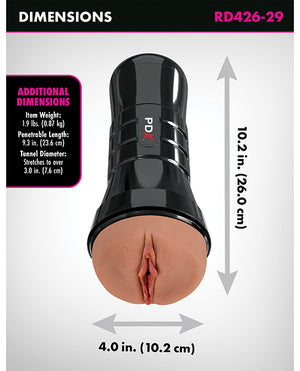 PDX Extreme PDX Extreme Wet Pussies Super Juicy Snatch XXL - Brown - Image 5