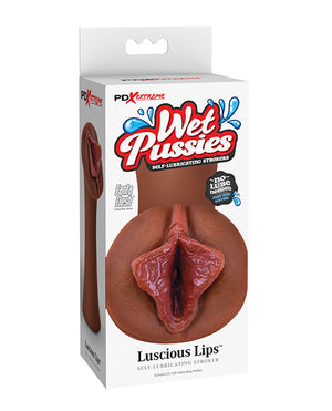 PDX Extreme PDX Extreme Wet Pussies Luscious Lips - Brown