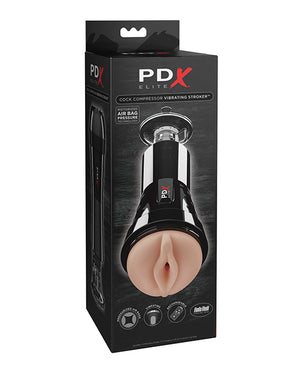 PDX Elite Pipedream Extreme Elite Cock Compressor Vibrating Stroker - Image 4