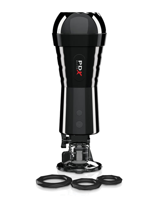 PDX Elite Pipedream Extreme Elite Cock Compressor Vibrating Stroker - Image 2