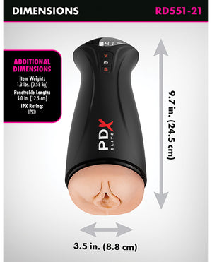 PDX Elite PDX Elite Fuck-Gasm Pussy Stroker - Light - Image 4