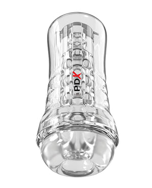 PDX Elite PDX Elite ViewTube See-Thru EZ-Grip Stroker - Clear - Image 2