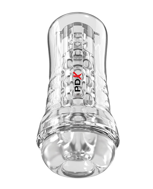 PDX Elite PDX Elite ViewTube See-Thru EZ-Grip Stroker - Clear - Image 2