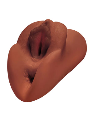 PDX Plus PDX Plus Perfect Pussy Double Stroker - Brown - Image 2