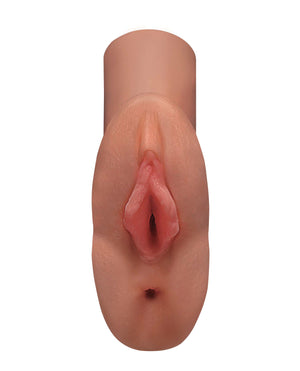 PDX Plus PDX Plus Perfect Pussy Double Stroker - Tan - Image 2